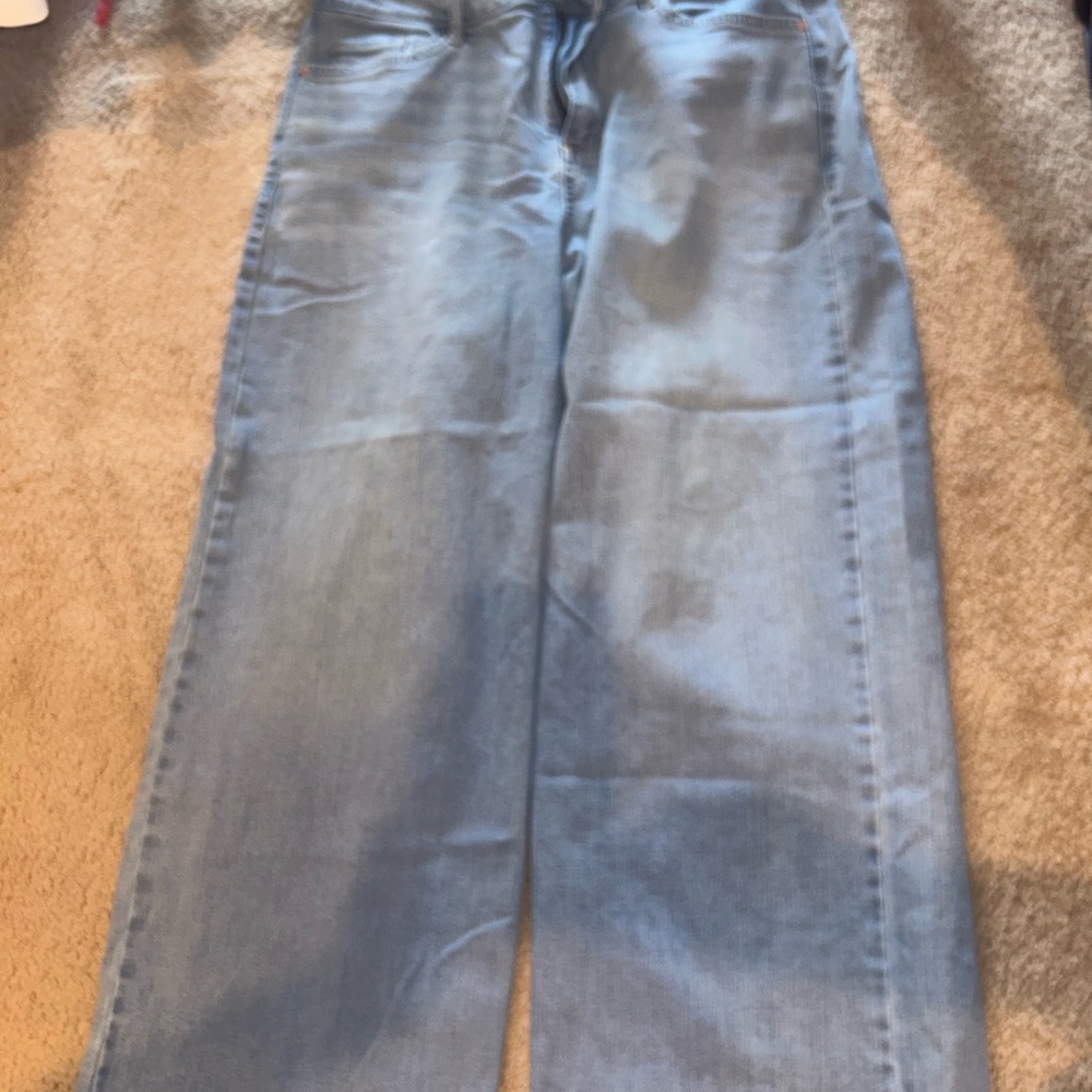 a.n.a. Women's High Rise Jeans - Light Blue